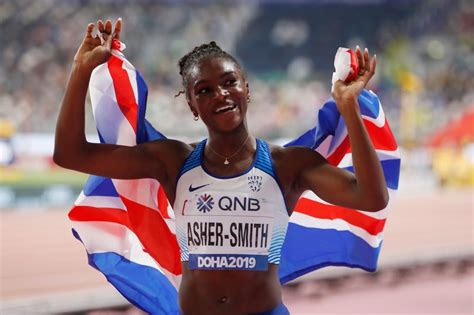 Dina Asher Smith Joins Exclusive British Club By Winning World Championship Gold Dina Asher