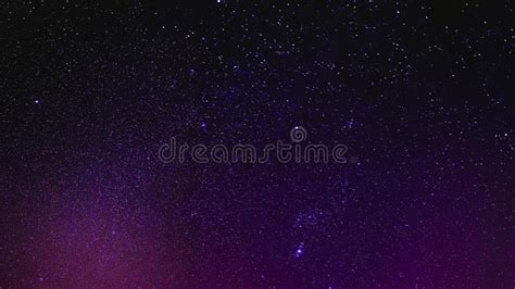Purple Real Stars Background