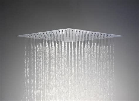The main reason underlying this is that they tend to channel the flow of water more uniformly than the rest of the showerheads. Saneux SLIM Shower Head Flush to Ceiling - Contemporary ...