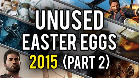 Best Unused Video Game Easter Eggs Of 2015 Part 2 Youtube