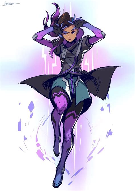 love this sombra art character outfits game character character concept sombra overwatch
