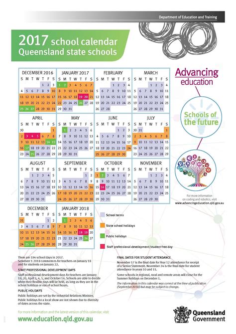 Calendar School Holidays Queensland School Calendar School Holiday