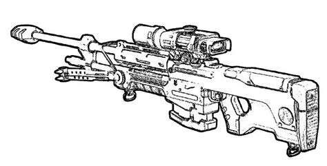 Sniper Rifle Coloring Page Free Printable Coloring Pages Kleurplaten