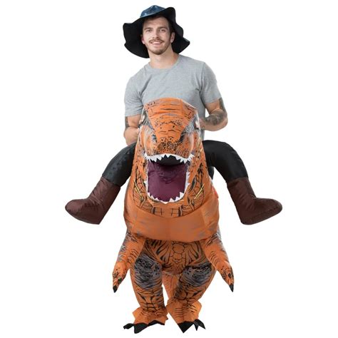 Adult T Rex Inflatable Costume Christmas Cosplay Dinosaur Animal