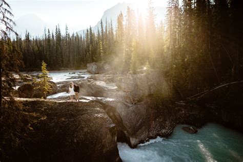 Emerald Lake Wedding Photographers Adventure Session Film And Forest