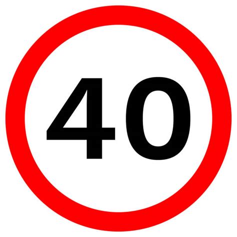 Best Speed Limit Sign Illustrations Royalty Free Vector Graphics