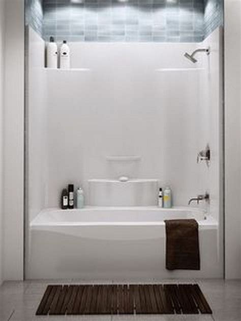 One Piece Shower Units With Seat Shelves And Tub Ideas 4 Homes Hot Sex Picture