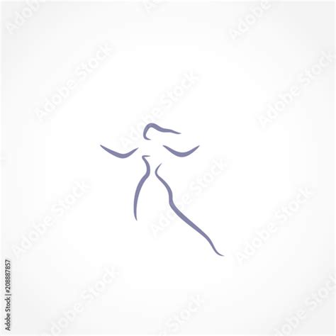 Woman Fashion Vector Icon Illustration Stock Image And Royalty Free Vector Files On Fotolia