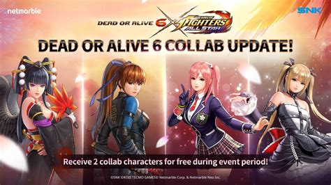 The King Of Fighters Allstar Finally Collaborates With Dead Or Alive 6