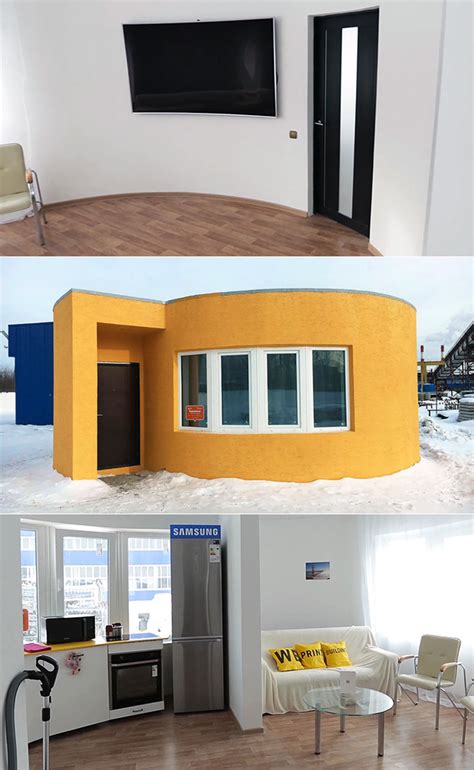 Reproductions of the illustrations or working drawings by any means is strictly prohibited. In Just 24-Hours, Apis Cor Managed to 3D-Print This 400-Square-Foot Residential House - TechEBlog