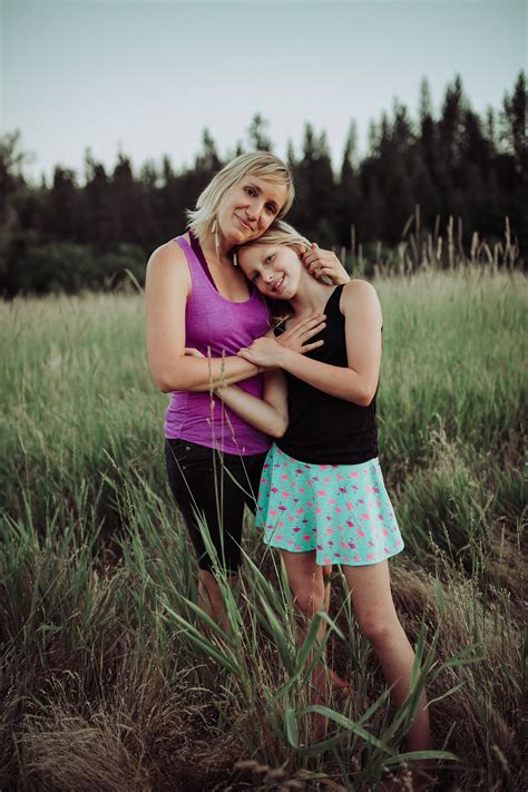 Mother And Daughter Summer Evening Azara Images