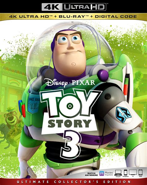 Toy Story 3 Includes Digital Copy 4k Ultra Hd Blu Rayblu Ray 2010