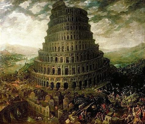 According to the biblical account, a united humanity of the generations following the great flood. The Tower of Babel & The Trump Age | Hippo Reads