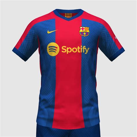 Fc Barcelona Home Kit Concept 2023 2024 Fifa 23 Kit Creator Showcase