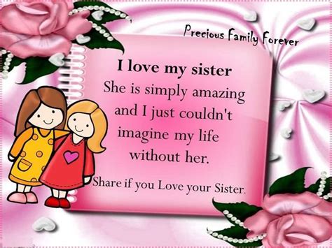 I Love My Sister Quotes Inspirational Quotes Sister Sister Quotes Life