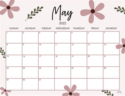 May 2022 Calendars 25 Free Printable Calendars Printabulls May 2022