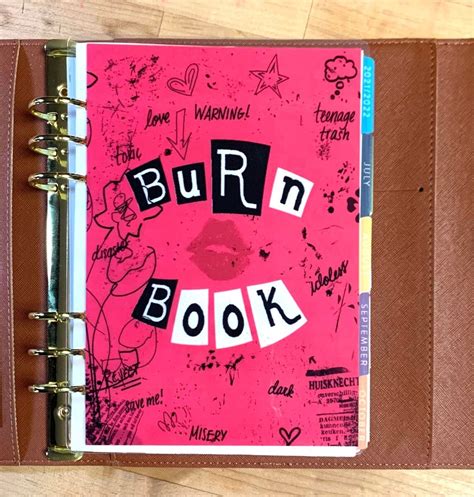 Burn Book Mean Girls