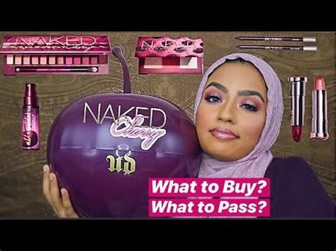New Urban Decay Naked Cherry Collection Review Demo Swatches Youtube