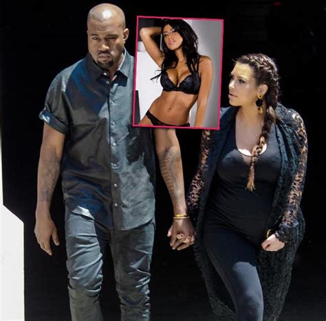 Report Kanye West Cheated On Pregnant Kim Kardashian With Canadian Model She Claims