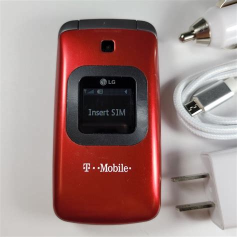 LG GS170 (T-Mobile) Flip Phone - GSM 2G Edge Speeds - Bluetooth, Red | eBay
