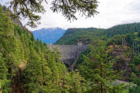 Ross Dam In North Cascades National Park Stock Image Image Of Skagit