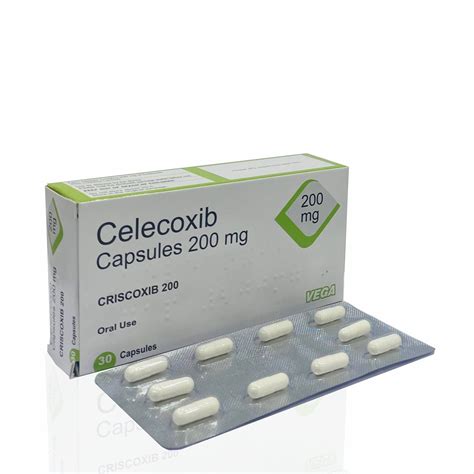 Celecoxib 200 Mg Capsules Vega Biotec Pvt Ltd 10x3 Blister Id