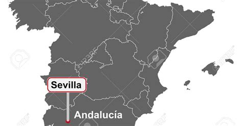 Sevilla On Map Of Spain Old Map Of Seville Sevilla In 1913 Buy