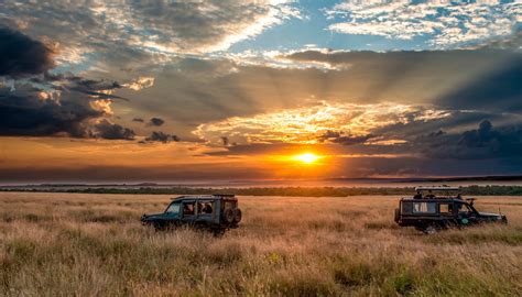 Horizon sky safari africa sunset wallpaper | 2500x1427 | 429388 ...