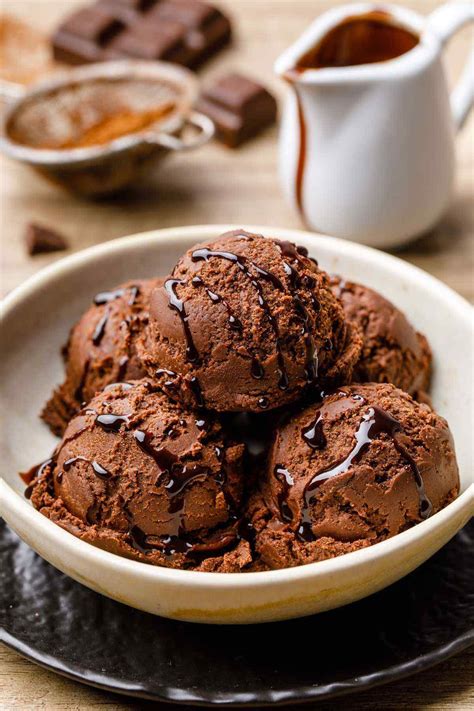 Double Dark Chocolate Ice Cream Recipe Wecipezxews