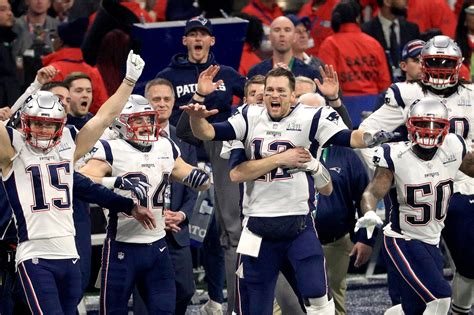 Super Bowl 2019 Winner New England Patriots Defeat La Rams