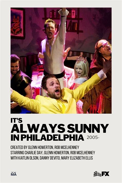 It S Always Sunny In Philadelphia Polaroid Movie Poster It S Always