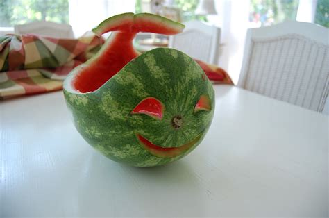 Carve A Watermelon Into A Creative Shape For A Fun Table Centerpiece