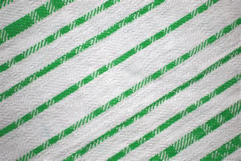 Green On White Diagonal Stripes Fabric Texture Picture Free