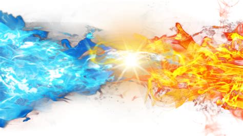 Ice And Fire Blend Ice And Fire Blend Flame Png Transparent Clipart