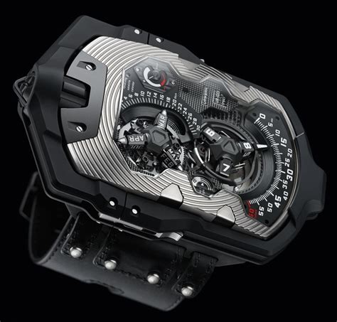 urwerk ur 1001 titan is intense zeit device pocket watch for the wrist hands on ablogtowatch