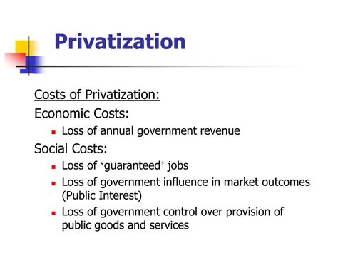 Ppt Public Enterprise And Privatization An Introduction And Overview