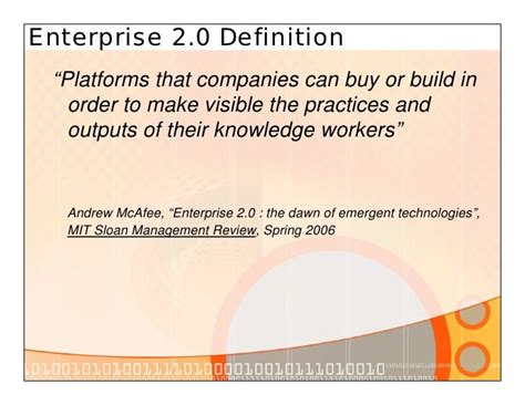 Enterprise 2.0 in Law Firms