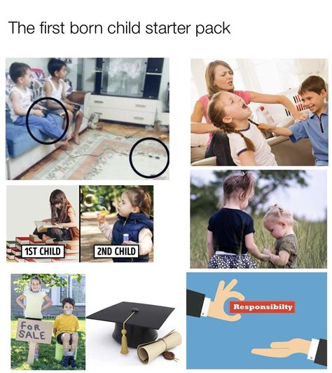The First Born Child Starter Pack Rstarterpacks Starter Packs