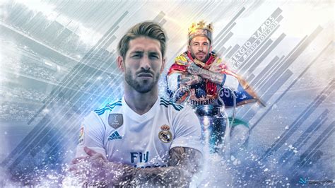 Sergio Ramos Real Madrid 2017 2018 Wallpaper By Szwejzi On Deviantart