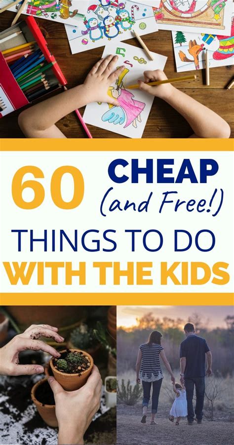 60 Cheap Or Free Things To Do With Kids Ninjabudgeter Kids