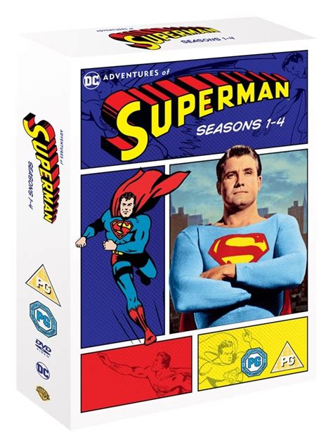 Adventures Of Superman Seasons 1 4 Dvd Box Set Free Shipping Over