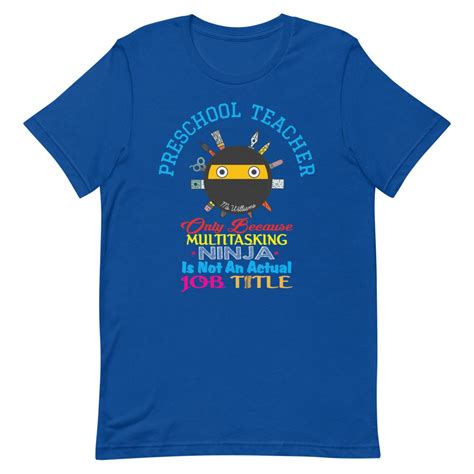 Preschool Teacher Shirt Personalized Preschool Teacher Back Etsy