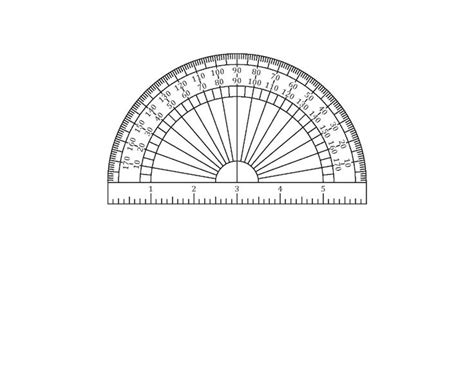 Maybe you would like to learn more about one of these? Best 3+ Printable Protractor PDF Images - You Calendars ...