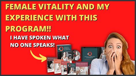 Female Vitality Blueprint Review 2022 My Experience And Honest