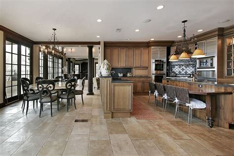 Brown and blue kitchen ideas home decor bliss. 43 "New and Spacious" Darker Wood Kitchen Designs & Layouts
