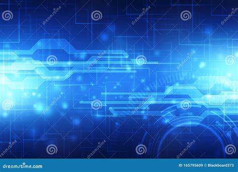 Abstract Technology Background Hi Tech Communication Concept