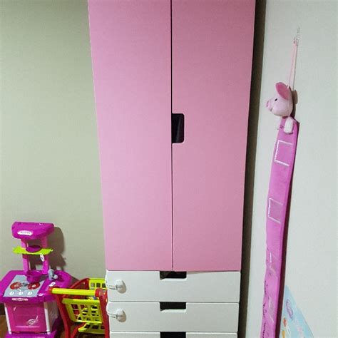 Ikea malm chest of 6 drawers 160x78cm whit. Ikea Pink Wardrobe With Drawers - hamieza88