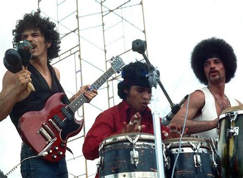 Santana Performing At Woodstock 1969