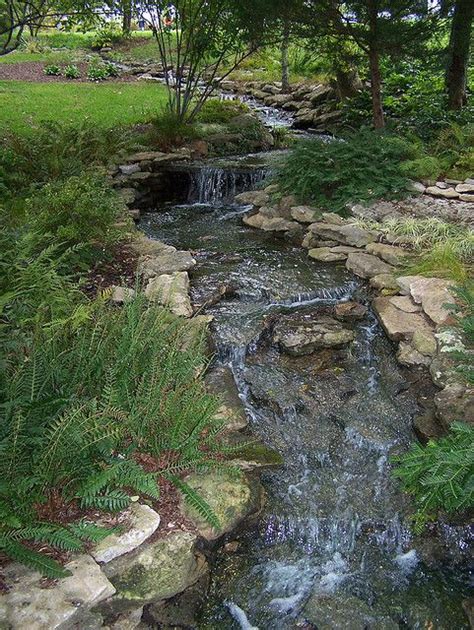 Backyard Stream Garden Stream Backyard Water Feature Ponds Backyard