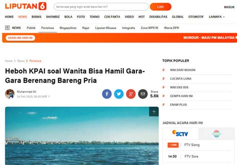 3 website andalan kena blacklist? Indonesian Child Rights Official Statement About Woman Can Get Pregnant In Swimming Pool Know ...